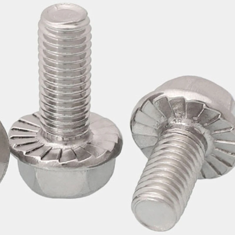 Hex Toothed Flange Bolt
